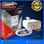 Oms 2in1 Micro USB Travel Charger