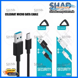 Celebrat Micro USB CB-09M Data Cable for Charging Data Transmission