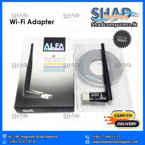 Alfa Wifi Net Wireless-N USB Adapter Fixed 3DBi Antenna