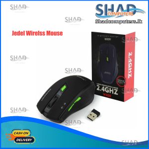 Gaming Wireless Mouse Jedel 2.4GHZ W400 Optical Mouse