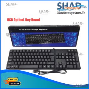 H-880 Black Antelope Wired Keyboard