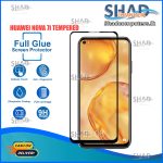 Huawei Nova 7i Full Tempered - Black Border