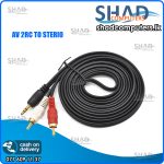 Audio 2 RC to 3.5mm Aux Cable