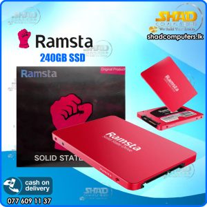 RAMSTA 240gb 2.5inc SOLID STATE DRIVE (SSD )