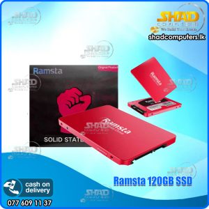 Ramsta 120GB 2.5inc S800 SATA III SOLID STATE DRIVE (SSD )