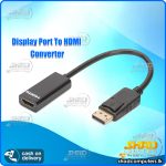 Display Port To HDMI Converter Cable