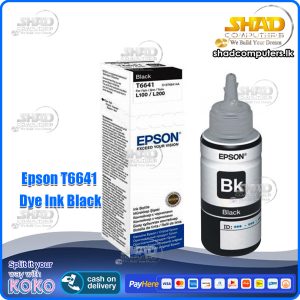 Epson T6641 Dye ink Black 70ml