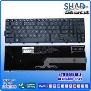 Note Book Dell keyboard  3542