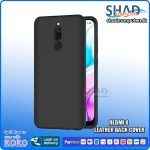 Redmi 8  Leather Back Cover