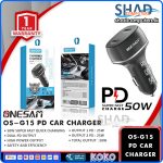 Onesam G15 PD Car Charger 50W