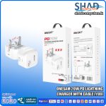 Onesam 20W PD Lightning  Charger With Cable (Y08)