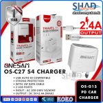 ONESAM Micro Fast Charger with Data Cable (C27)