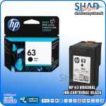 HP 63 Original  Ink Cartridge  Black