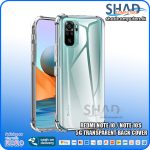 Redmi Note 10 / Note 10s 5g transparent Back Cover