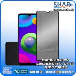 Vivo Y11/ Realme C15/  Samsung M02 | A12  Privacy Tempered