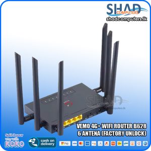 Vemo 4G+ Wifi Router B628 6 Antena (Factory Unlock)