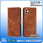Samsung A05 Leather Flip Pouch